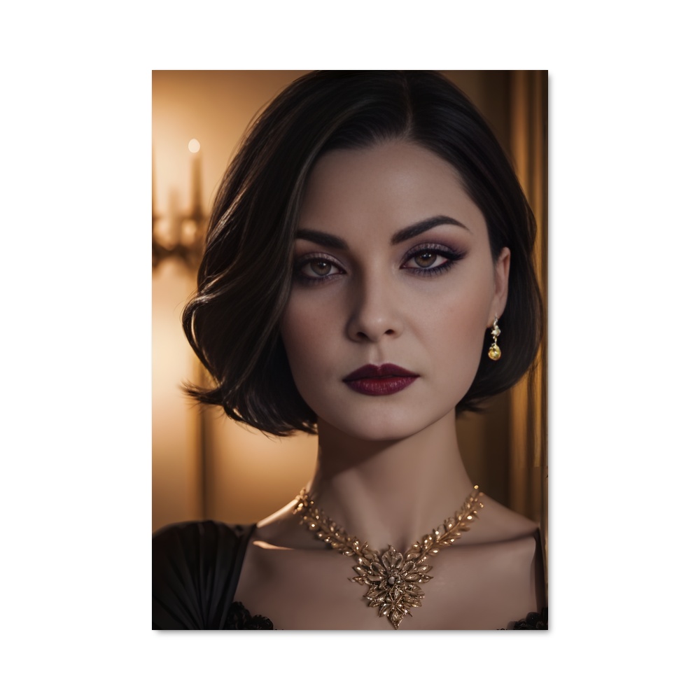 Poster Lady dimitrescu fatale